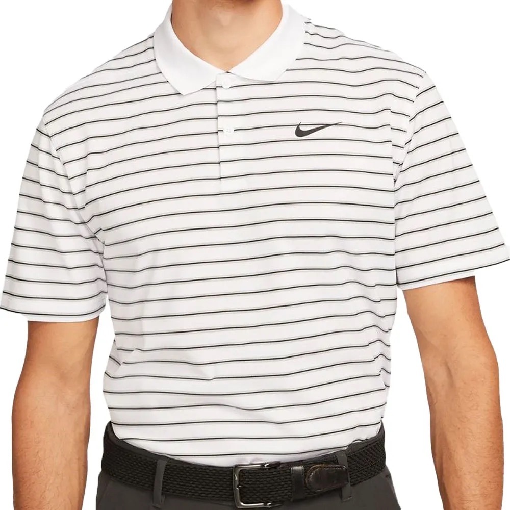 Nike Men's Dri-FIT Victory Striped Golf Polo, Large, NWT